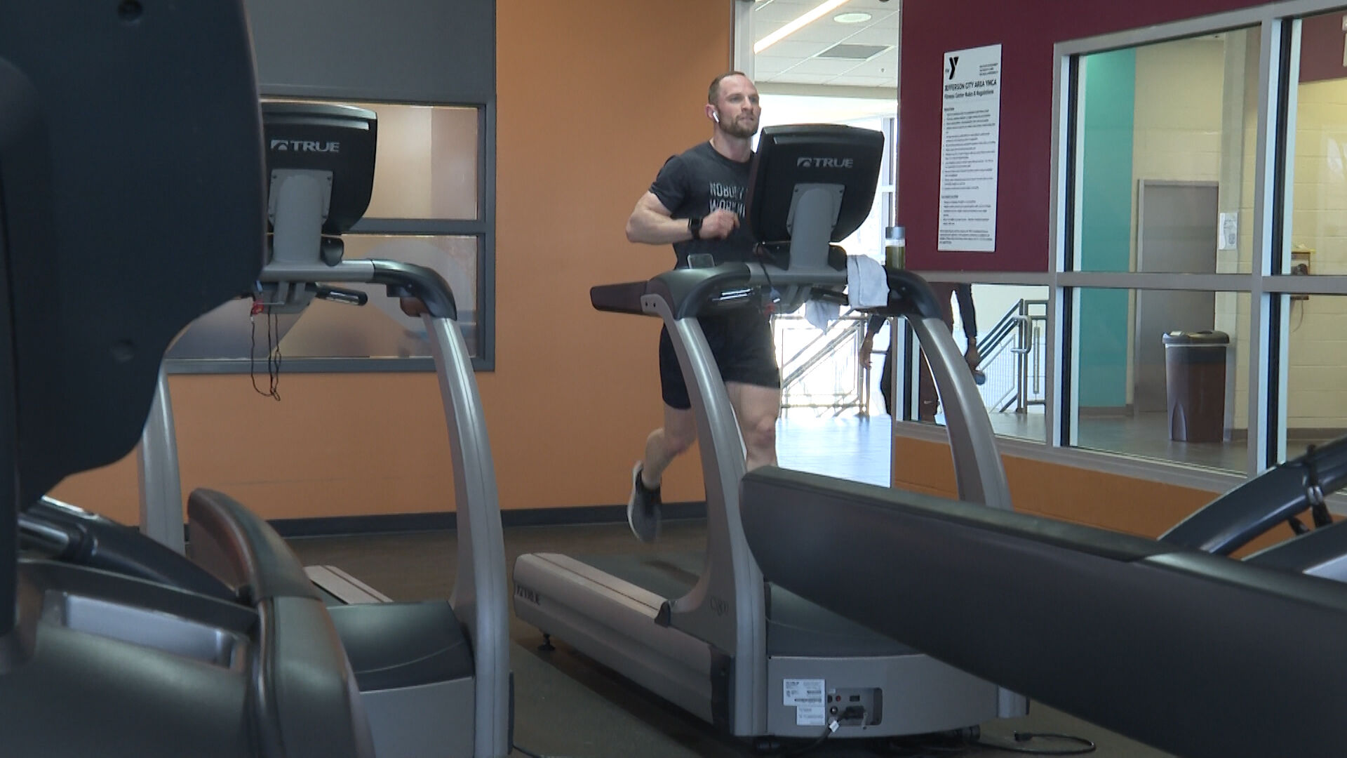 Matt Chinn ran more than 560 miles in the month of February